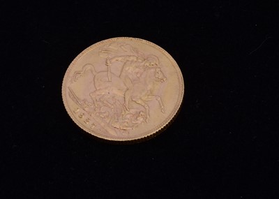 Lot 65 - A George V Full Gold Sovereign