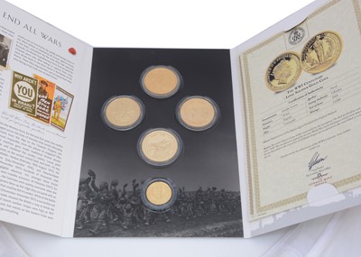 Lot 72 - Gibraltar 9ct Gold Proof Double Crown Coin