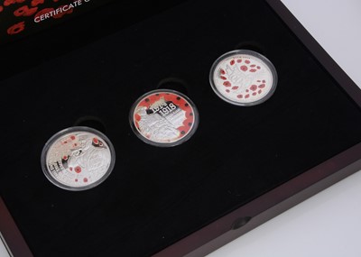 Lot 73 - Isle of Man silver Proof £5 coin collection