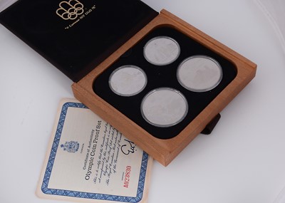 Lot 75 - Canada Montreal Olympics Silver proof coin set