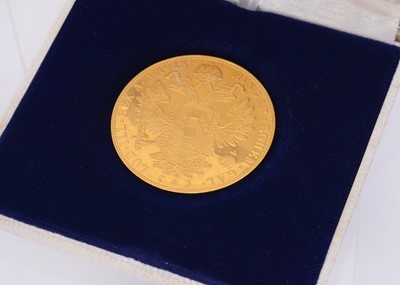 Lot 76 - Austria 4 Ducat Gold Coin