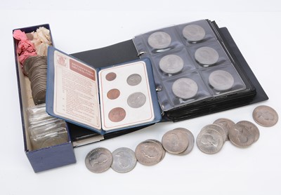 Lot 100 - A collection of ninety three modern GB Crowns