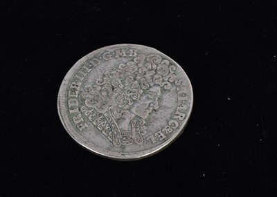 Lot 112 - A Germany two thirds Thaler style white metal medallion