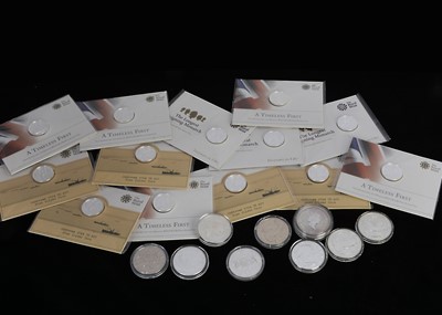 Lot 149 - A collection of twenty two British Silver Bullion coins