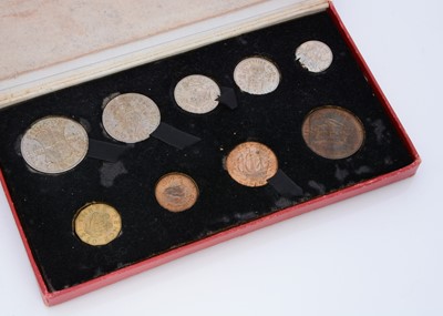 Lot 161 - A 1950 George V Specimen coin set