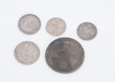 Lot 162 - A collection of British early milled silver coinage