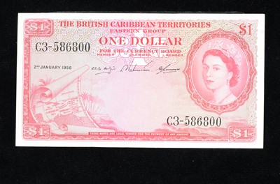 Lot 204 - The British Caribbean Territories $1 banknote