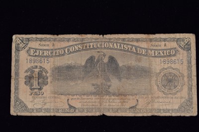 Lot 205 - A collection of  bank notes from Central America and the Caribbean
