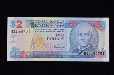 Lot 205 - A collection of  bank notes from Central America and the Caribbean