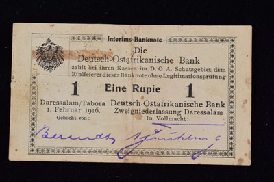 Lot 223 - A collection of  banknotes from Africa