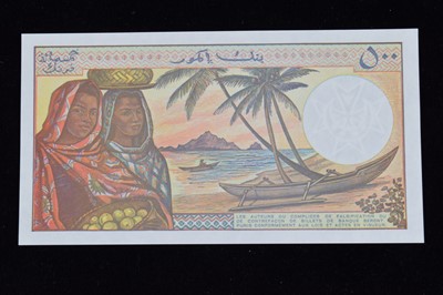 Lot 223 - A collection of  banknotes from Africa