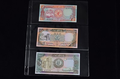 Lot 229 - A collection of  banknotes from Africa