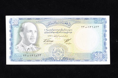 Lot 236 - Afghanistan 500 Afghanis banknote