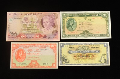 Lot 291 - A collection of British Regional and Overseas Territories banknotes