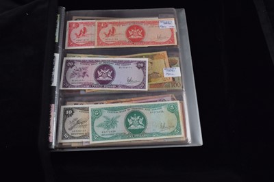 Lot 298 - A collection of banknotes from the Caribbean