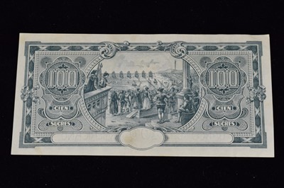 Lot 299 - A large collection of banknotes from South America