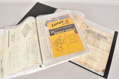 Lot 14 - An assortment of Paper Ephemera