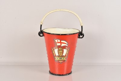 Lot 17 - A Nautical Fire Bucket