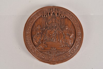 Lot 37 - A Victorian Grant of Arms Seal