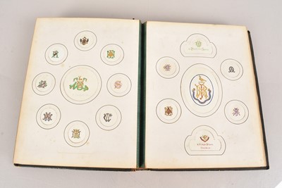 Lot 64 - An album of Crests and Monograms