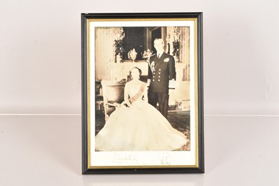 Lot 81 - Queen Elizabeth II and Prince Philip Duke of Edinburgh