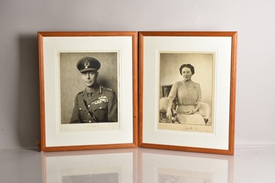 Lot 93 - His Majesty King George VI and Queen Elizabeth The Queen Mother