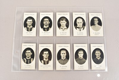 Lot 162 - Taddy & Co Prominent Footballers 1907/1908 (10)