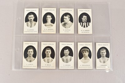 Lot 166 - Taddy & Co Prominent Footballers 1907/1908 (9)