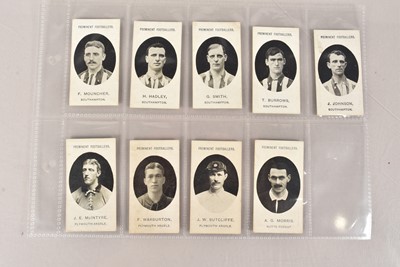 Lot 167 - Taddy & Co Prominent Footballers 1907/1908 (9)