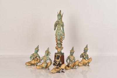 Lot 228 - A selection of Middle Eastern Diety Figures