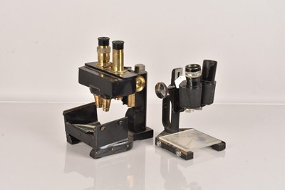 Lot 240 - A Low Power Binocular Microscope by W.Watson & Sons Ltd of London