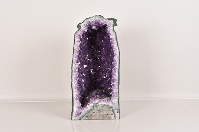 Lot 267 - A large Amethyst 'Cathedral' Geode