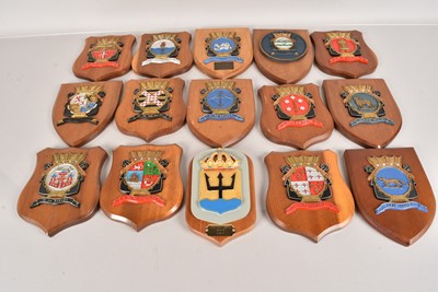 Lot 307 - A collection of Overseas Naval Plaques