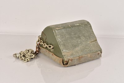 Lot 328 - Two vintage Airfield Chock