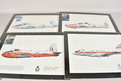 Lot 341 - A group of signed Aeroplane Prints