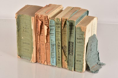 Lot 347 - A collection of 'The Navy List' Books