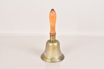 Lot 360 - A WWII A.R.P hand bell