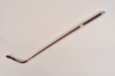 Lot 370 - A WWI Period Royal Artillery Driver's Riding Crop