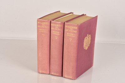 Lot 383 - Marlborough His Life and Times by Winston S. Churchill