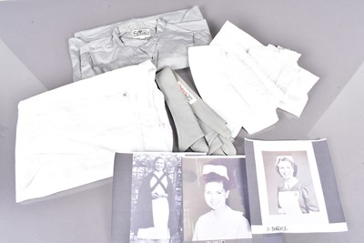 Lot 399 - A complete vintage nurse's uniform