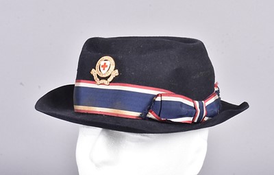 Lot 410 - A 1950s British Red Cross Society hat