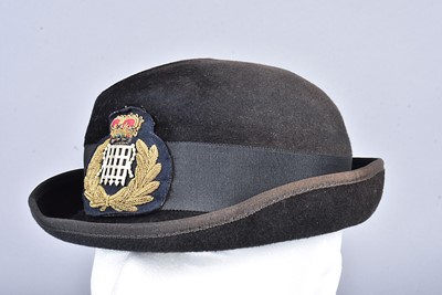 Lot 414 - A War period British female Coast Guard hat