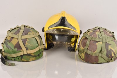 Lot 418 - An MSA Galley Fire Fighters helmet