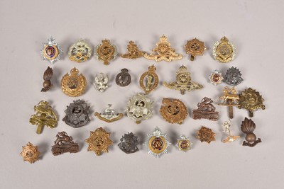 Lot 437 - A collection of British Cap badges