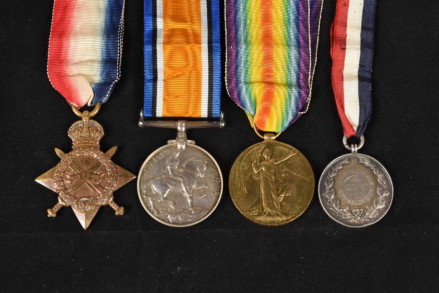 Lot 466 - 10th Platoon 2nd Phondda 13th Welsh Regiment,