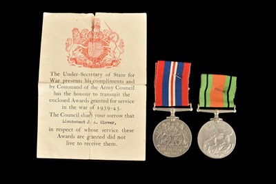 Lot 468 - A British WWII Pair