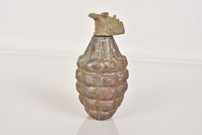 Lot 495 - An inert WWII US Mk II Pineapple Relic