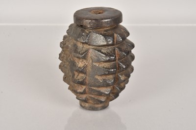 Lot 496 - An inert WWI Austro-Hungarian Schwere hand grenade