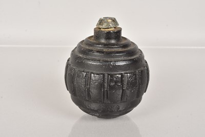 Lot 497 - An Inert WWI German Model 1915 Kugel Hand Grenade