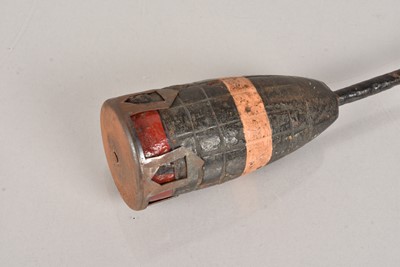 Lot 517 - An inert WWI British No.22 Newton Pippin Rifle grenade